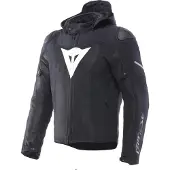 Dainese Super Sprint Air Textiljacka Svart/Vit 60 Herrar sort