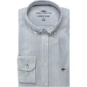 Fynch&Hatton Skjorta 'All Season' rökblå / naturvit