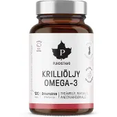 Puhdistamo Refinery Krillolja Omega-3, 120 kapslar