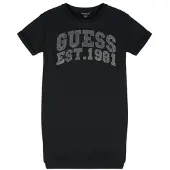 GUESS Kortklänningar TERRY DRESS flickor - Svart - 10 ans