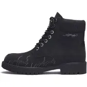 Ed Hardy Boots med snörning 'Flamme' svart