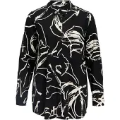 Object Blus 'OBJSANNE' ecru / svart