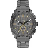 Fossil Analog klocka guld / silvergrå / svart / vit