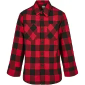 Urban Classics Checked Flanell Skjorta Med Långa ärmar