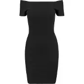 Urban Classics Dress Rib Svart S Kvinna