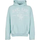 Karl kani Sweatshirt 'Street Academy' aqua / vit