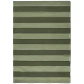 Classic collection Stripe Boucle matta 200 x 300 cm grön