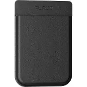 Plaud.AI Note - Påse for recorders - magnetic, with wireless charging - MagSafe-kompatibilitet - läder - svart