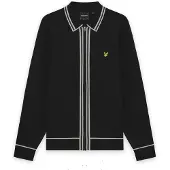 Lyle & Scott Tippad Hel Dragkedja Stickad Tröja