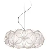 Slamp Taklampa , C'EST LA VIE, dimbara, Vit, Vardagsrum, Plast, Design