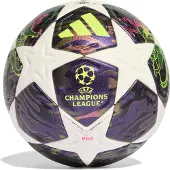Adidas Fotboll Champions League Final 2025/26 Budapest Pro Matchboll - Lila/vit/gul, storlek Ball SZ. 5