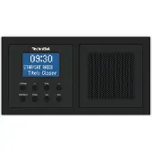 Technisat Uttagsradio DIGITRADIO UP 1 DAB+, FM Väckningsfunktion, inkl. högtalarlåda Svart