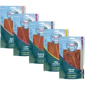 Renske Healthy Treat meat strips lamm hundgodis