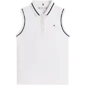 Tommy Hilfiger Essential Tipped Sleeveless Polo Shirt
