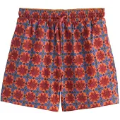 Next Badshorts blå / rostbrun / grön / orange
