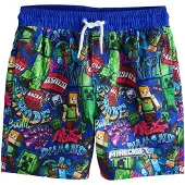 Next Badshorts blå / grön / violettblå / orange / röd / vit