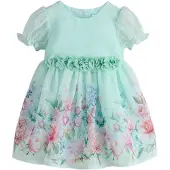 Next Klänning ljusblå / grön / mint / rosa