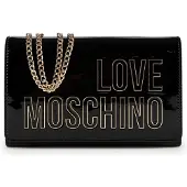 Love Moschino Axelremsväska 'Smart Daily' guld / svart