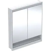 Geberit Spegelskåp ONE inbyggd hylla 90x75x15 vit