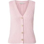 Abercrombie & Fitch Stickad väst rosa