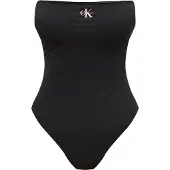Calvin Klein Strapless Swimsuit CK Monogram