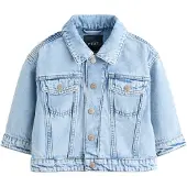 Next Övergångsjacka blå denim