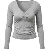 STUDIO SELECT T-shirt 'Stina' gråmelerad