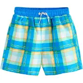 Next Badshorts azur / ljusgrön / ljusorange / vit