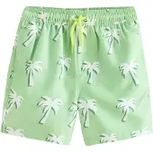 Next Badshorts grön / ljusgrön / vit
