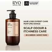 RYO Håravfall Expertvård Parfymschampo Jeju Breeze Träig Musk 585 ml beige