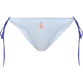 Calvin Klein Tie Side Bikini Bottoms CK Monogram
