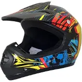MCU-Sport Barn Crosser-hjälm Thunder str. L