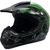 MCU-Sport Barn cross-hjälm Phantom Green stl. L