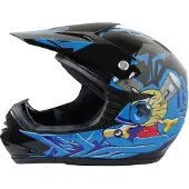 MCU-Sport Barnhjälm Crosser Blue Beast storlek XL