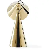 Tom Dixon Bordslampa , POSE, dimbara, Guld / mässing, Vardagsrum, Plast, Design