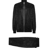 Philipp Plein Träningsoverall: Topp och byxor Monogram