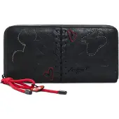 Desigual Plånbok 'Mickey Mouse' röd / svart