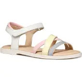 Geox Platta sandaler J SANDAL KARLY GIRL flickor - Flerfärgad - 35