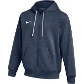 Nike Luvtröja Park 26 Fleece Full Zip - Navy/Vit, storlek Large