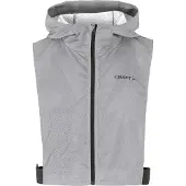 Craft Adv Lumen Short Vest Silver Reflective