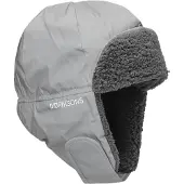 Didriksons Kids' Biggles Reflective Cap Silver