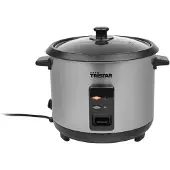 Tristar RK-6147, Svart, Silver, 1,5 l, 0,8 m, Rostfritt stål, Glas, 500 W
