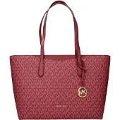 Michael Kors Röd Tyg Axelväska