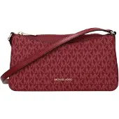 Michael Kors Röd Tyg Crossbody Väska