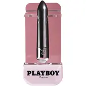 Playboy Pleasure 70th Anniversary Bullet Vibrator – Silver