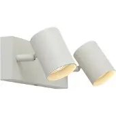 QAZQA Modern takspotlight beige 2-ljus justerbar - Jeana