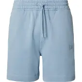 BOSS Cotton-terry shorts with logo patch