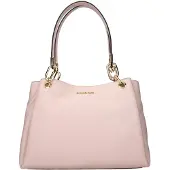 Michael Kors Rosa Läderaxelväska