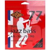Rotosound RS77S Jazz Bass Flatwound Bass Guitar Strings 40-90