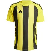 Adidas Matchtröja Striped 24 - Gul/Svart, storlek XX-Large